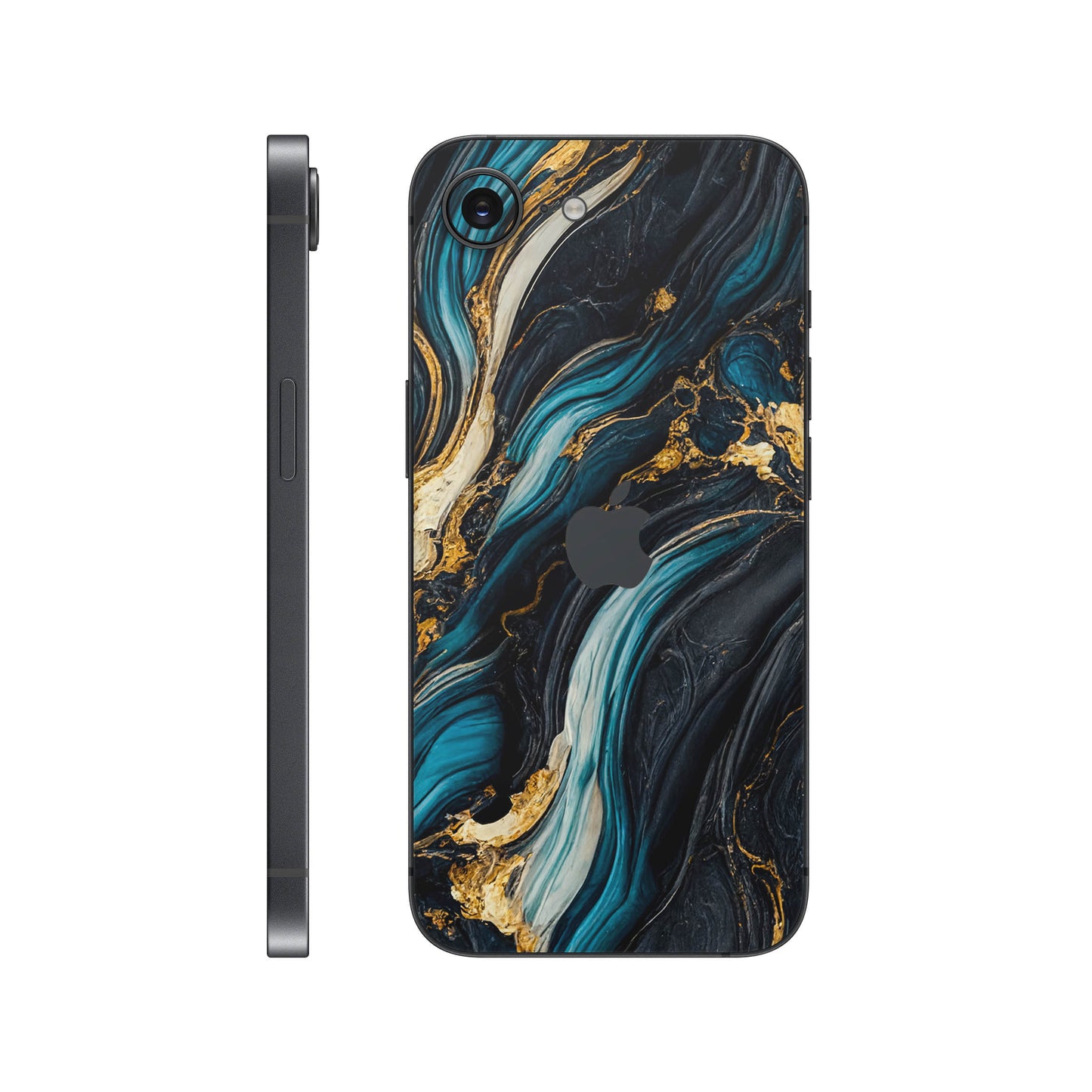 Folie de protectie iPhone 16e, eSkins Signature, Mystic Ocean