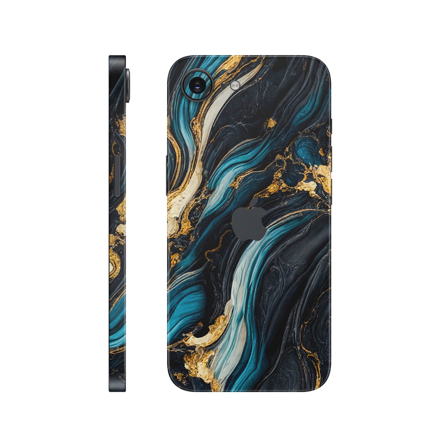 Folie de protectie iPhone 16e, eSkins Signature, Mystic Ocean