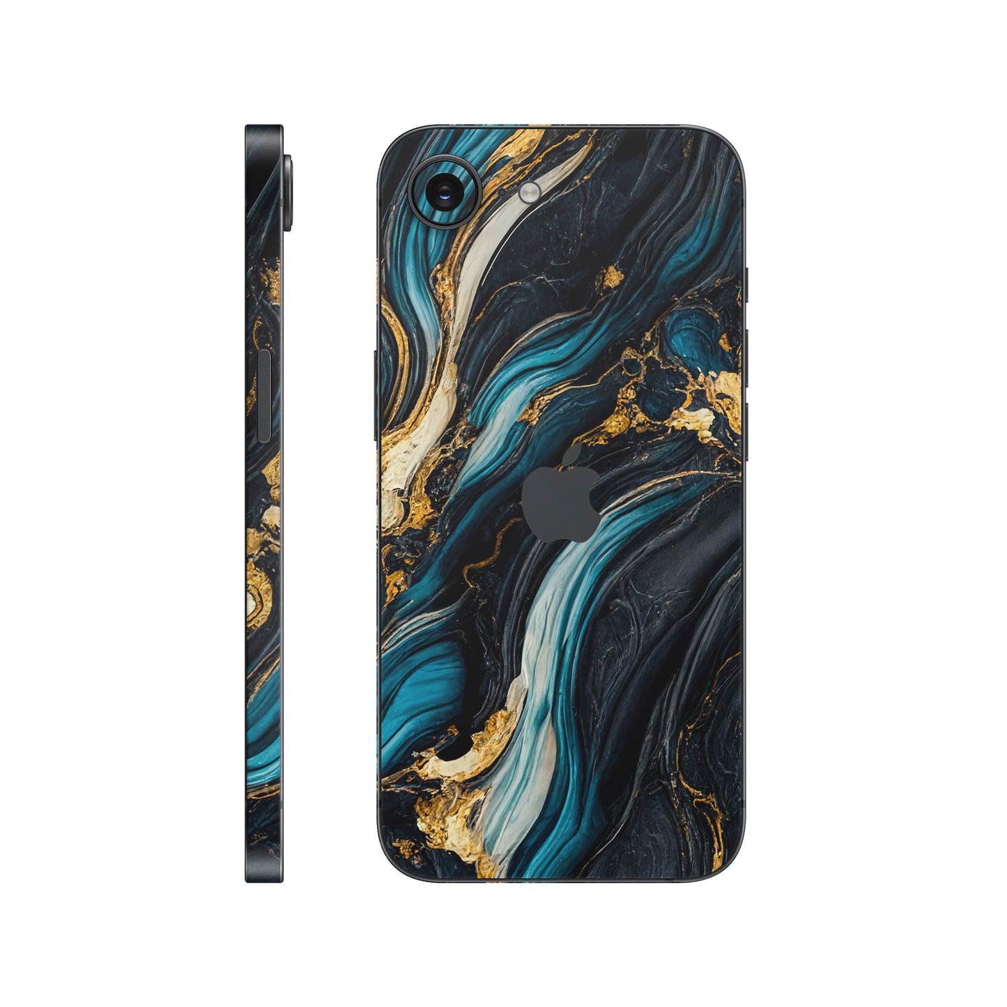Folie de protectie iPhone 16e, eSkins Signature, Mystic Ocean