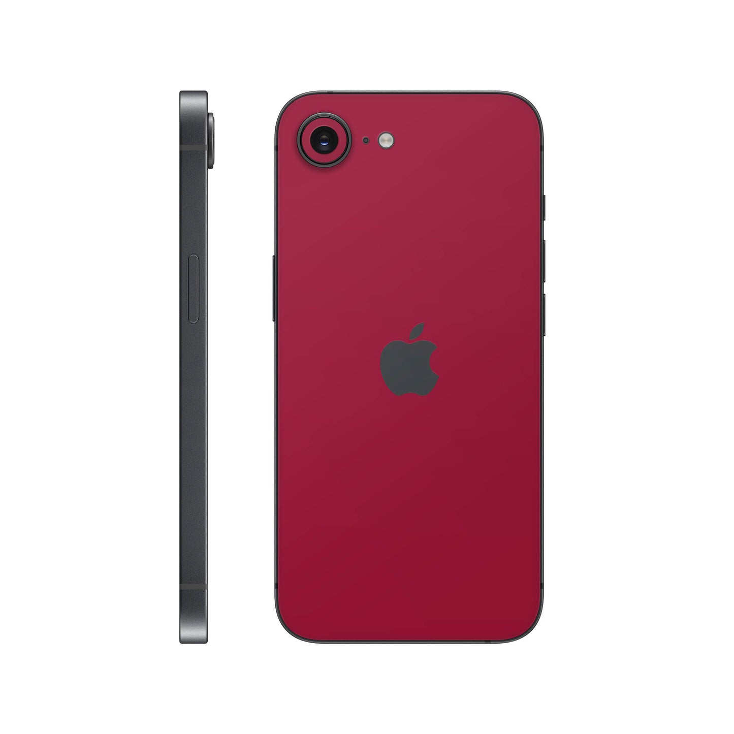 Folie de protectie iPhone 16e, eSkins Unique, Skin Mat Rosu