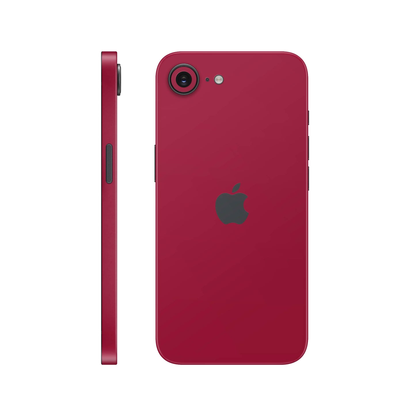 Folie de protectie iPhone 16e, eSkins Unique, Skin Mat Rosu