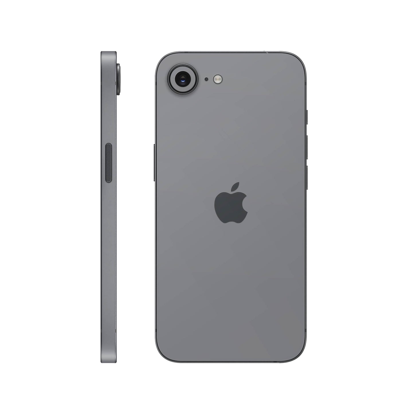 Folie de protectie iPhone 16e, eSkins Unique, Skin Mat Gri