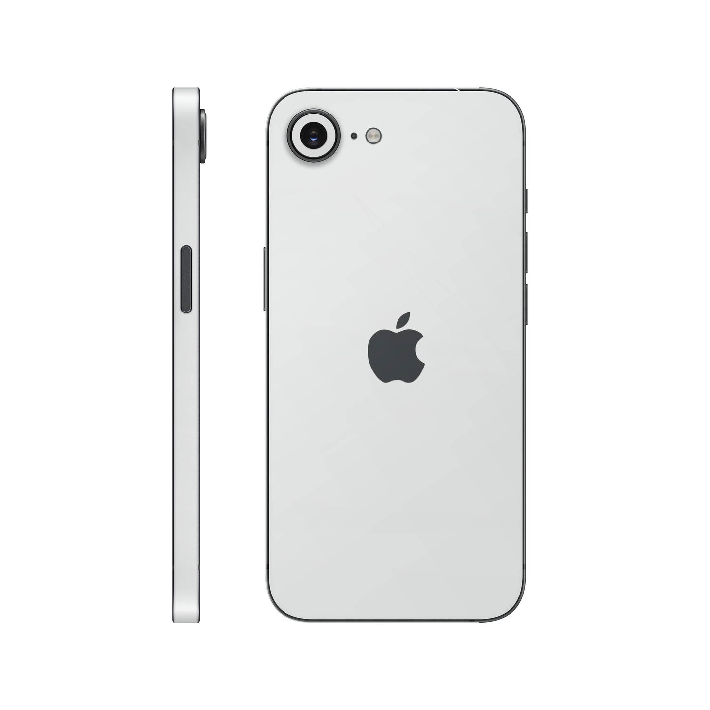 Folie de protectie iPhone 16e, eSkins Unique, Skin Mat Alb