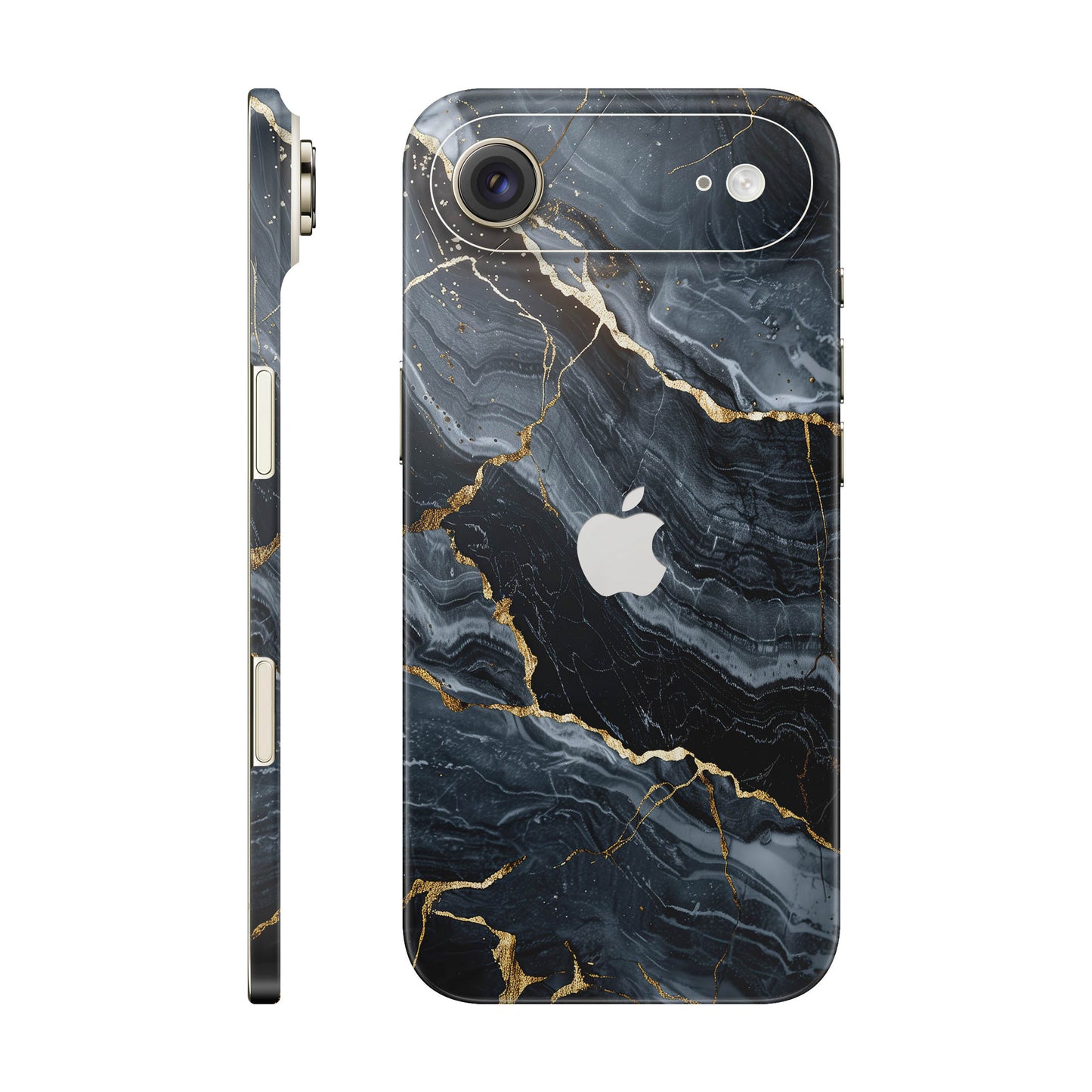 Folie de protectie iPhone 17 Air, eSkins Signature, Skin Gilded Abyss