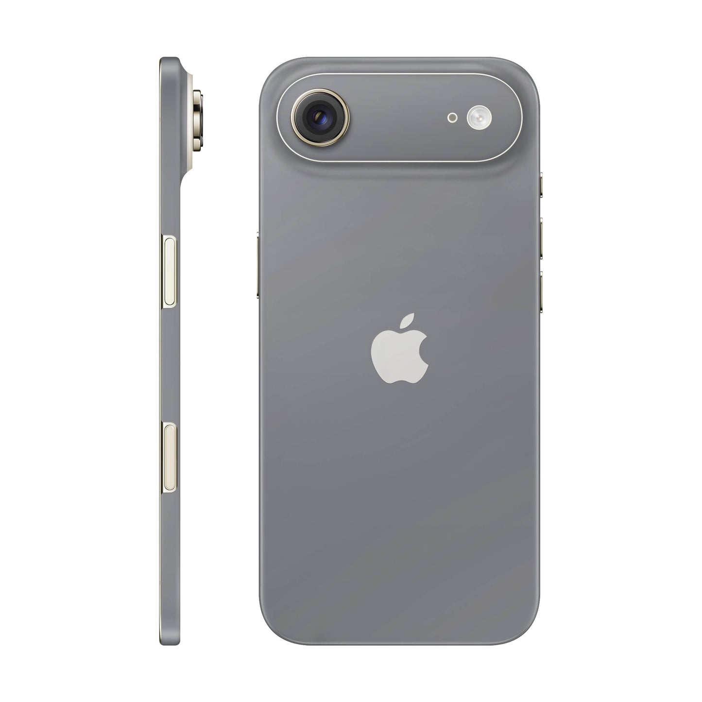 Folie de protectie iPhone 17 Air, eSkins Unique, Skin Mat Gri