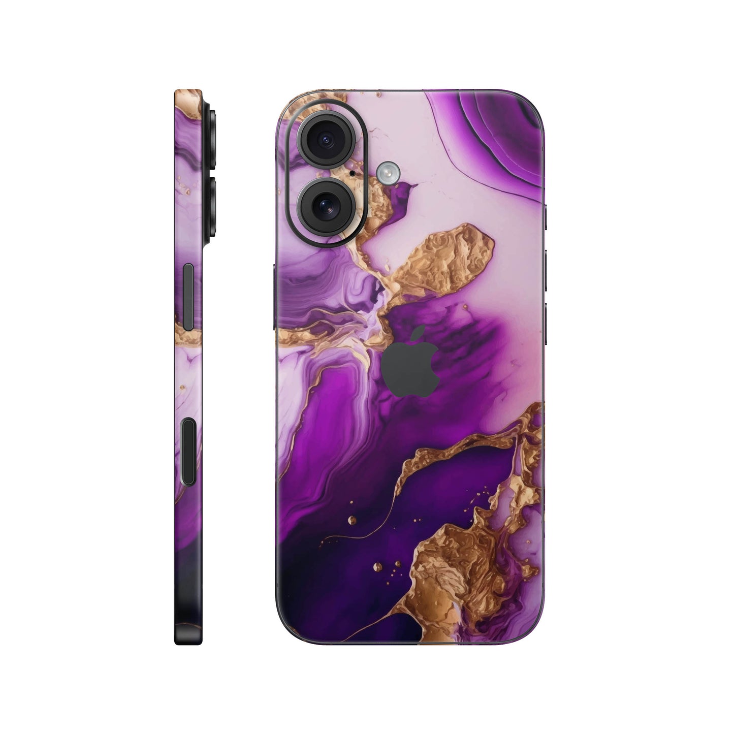 Folie de protectie iPhone 17, eSkins Signature, Skin Amethyst Dream