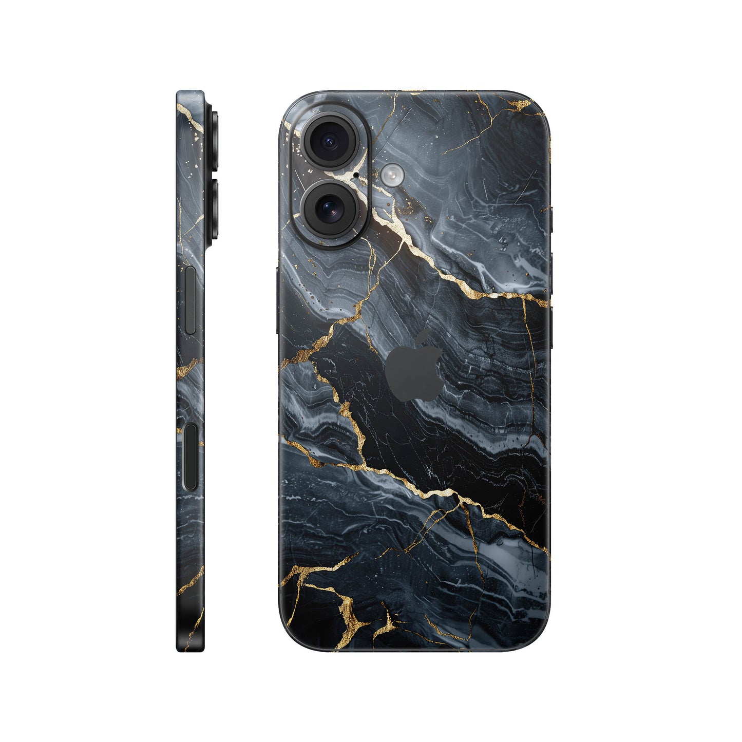 Folie de protectie iPhone 17, eSkins Signature, Skin Gilded Abyss