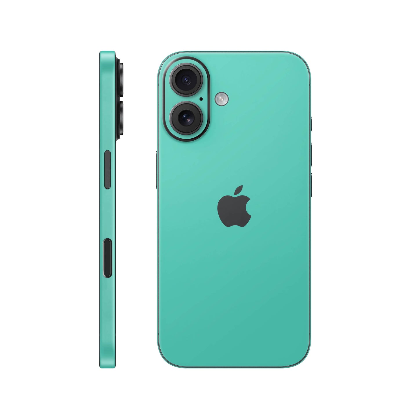Folie de protectie iPhone 17, eSkins Unique, Skin Mat Verde Menta
