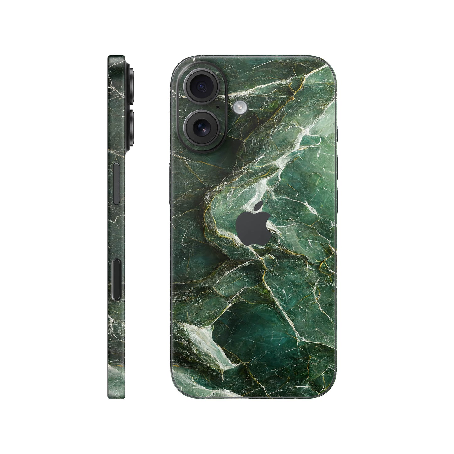 Folie de protectie iPhone 17, eSkins Signature, Mystic Emerald