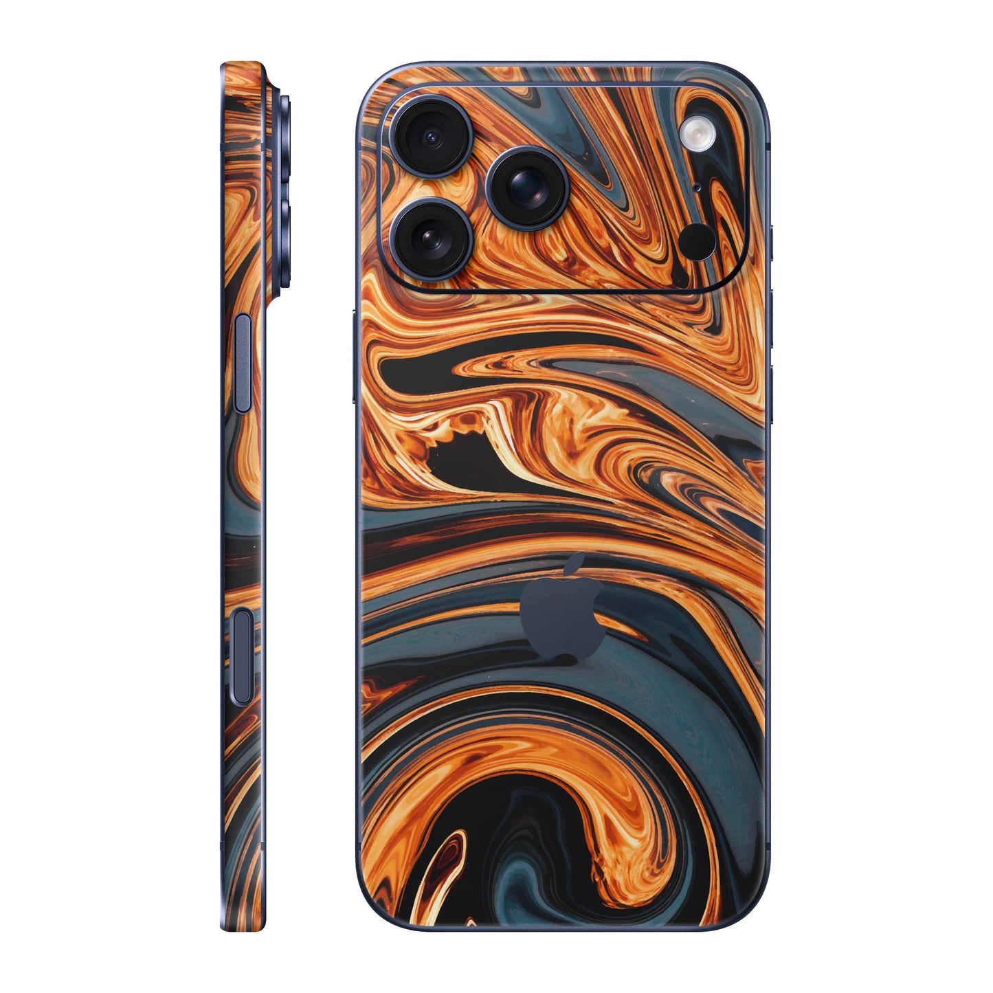 Folie de protectie iPhone 17 Pro Max, eSkins Signature, Skin Amber Blaze