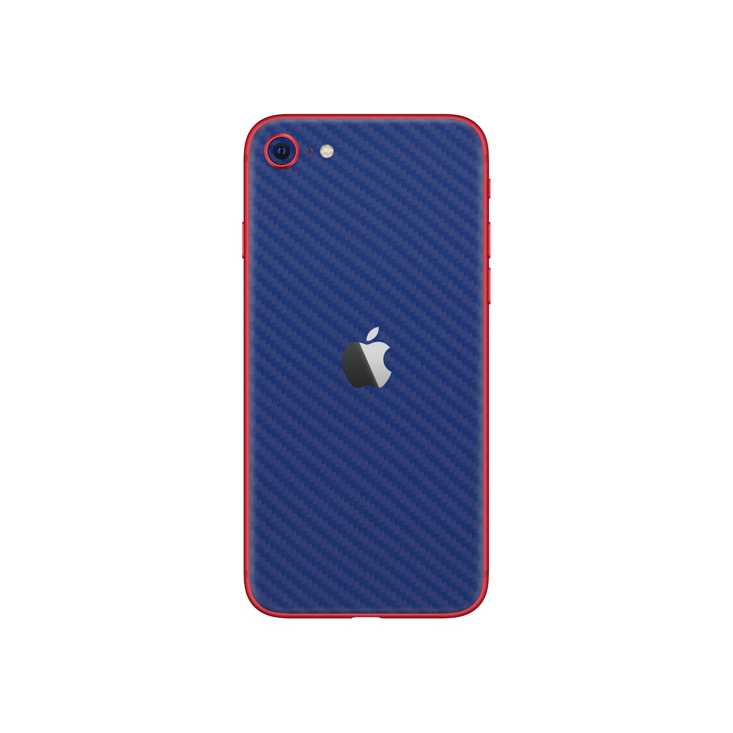 Skin iPhone 8, Carbon 3D Blue