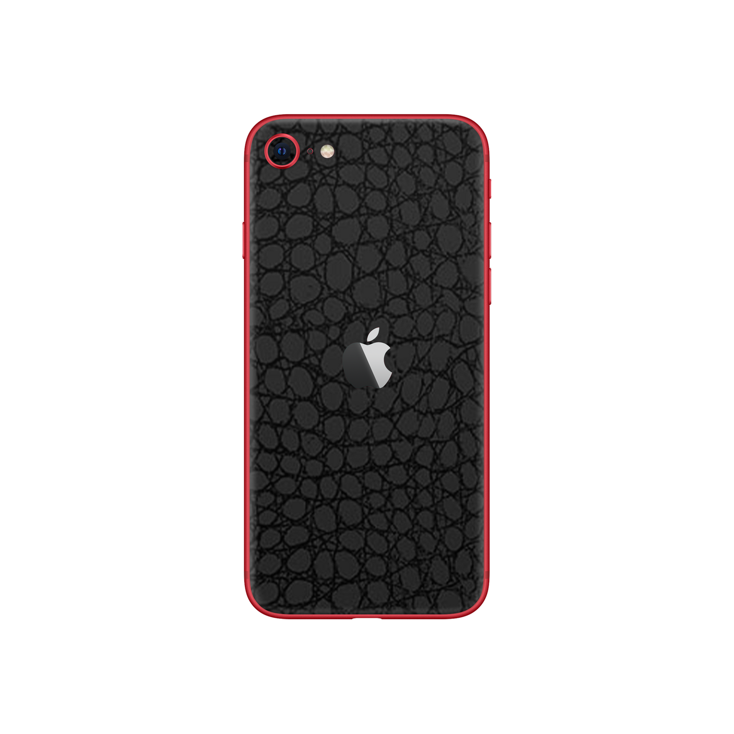 Skin iPhone 8, Croco 3D Black