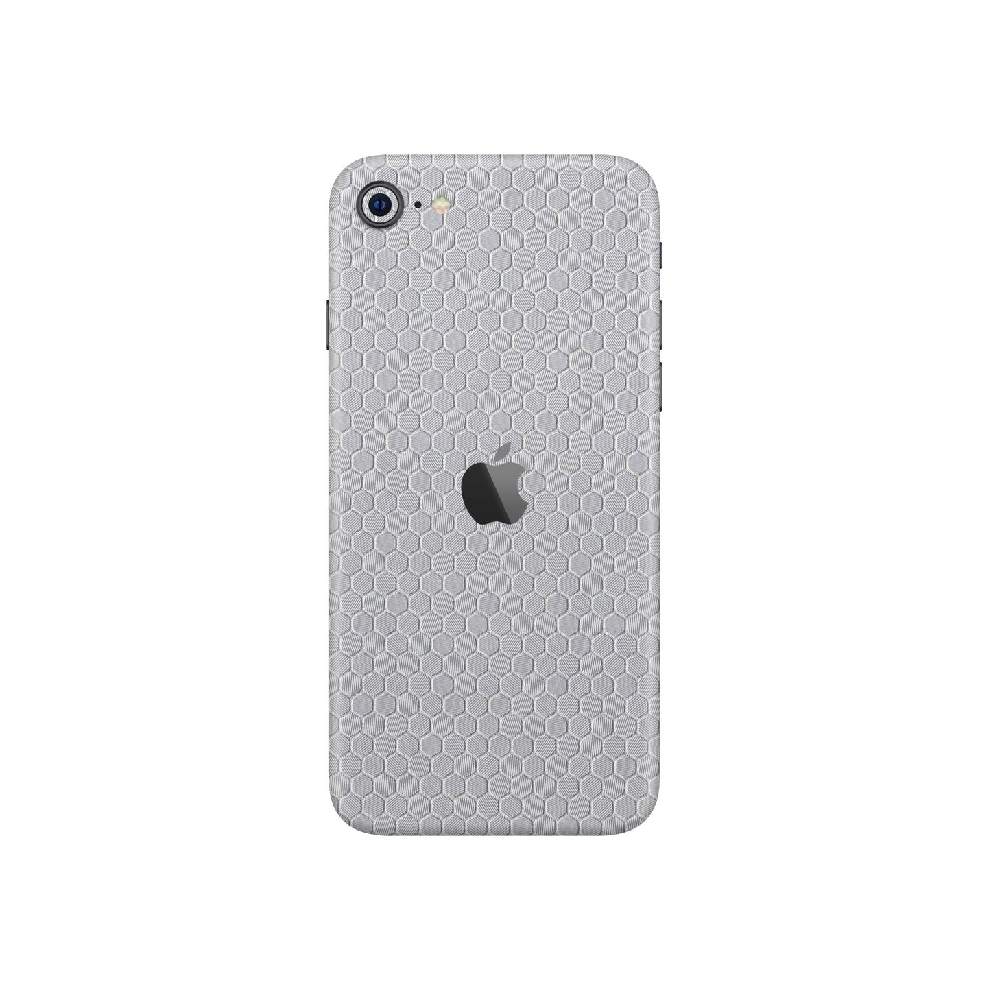 Skin iPhone SE 2020, Honeycomb 3D Gray