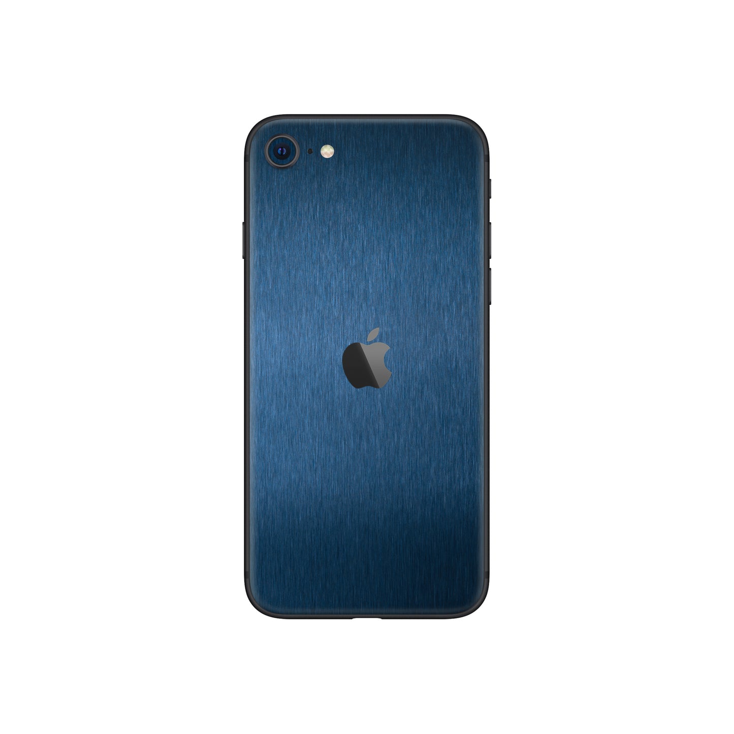 Skin iPhone SE 2020, Metallic 3D Blue