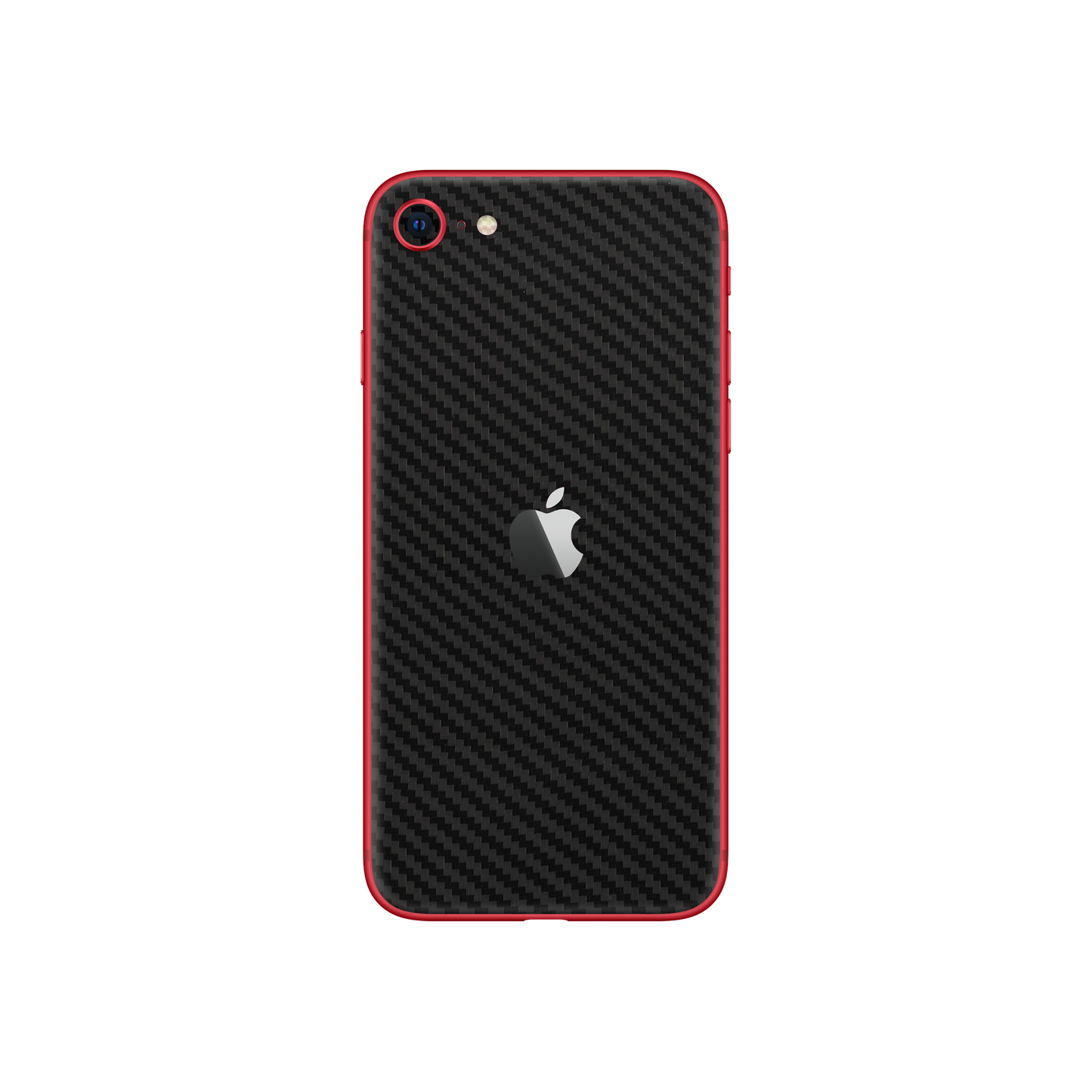 Skin iPhone SE 2022, Carbon 3D Black