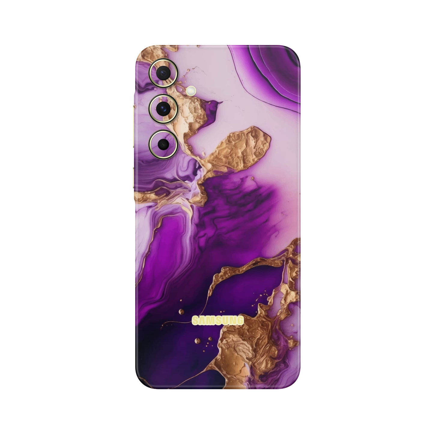 Folie de protectie Samsung Galaxy A15, eSkins Signature, Skin Amethyst Dream