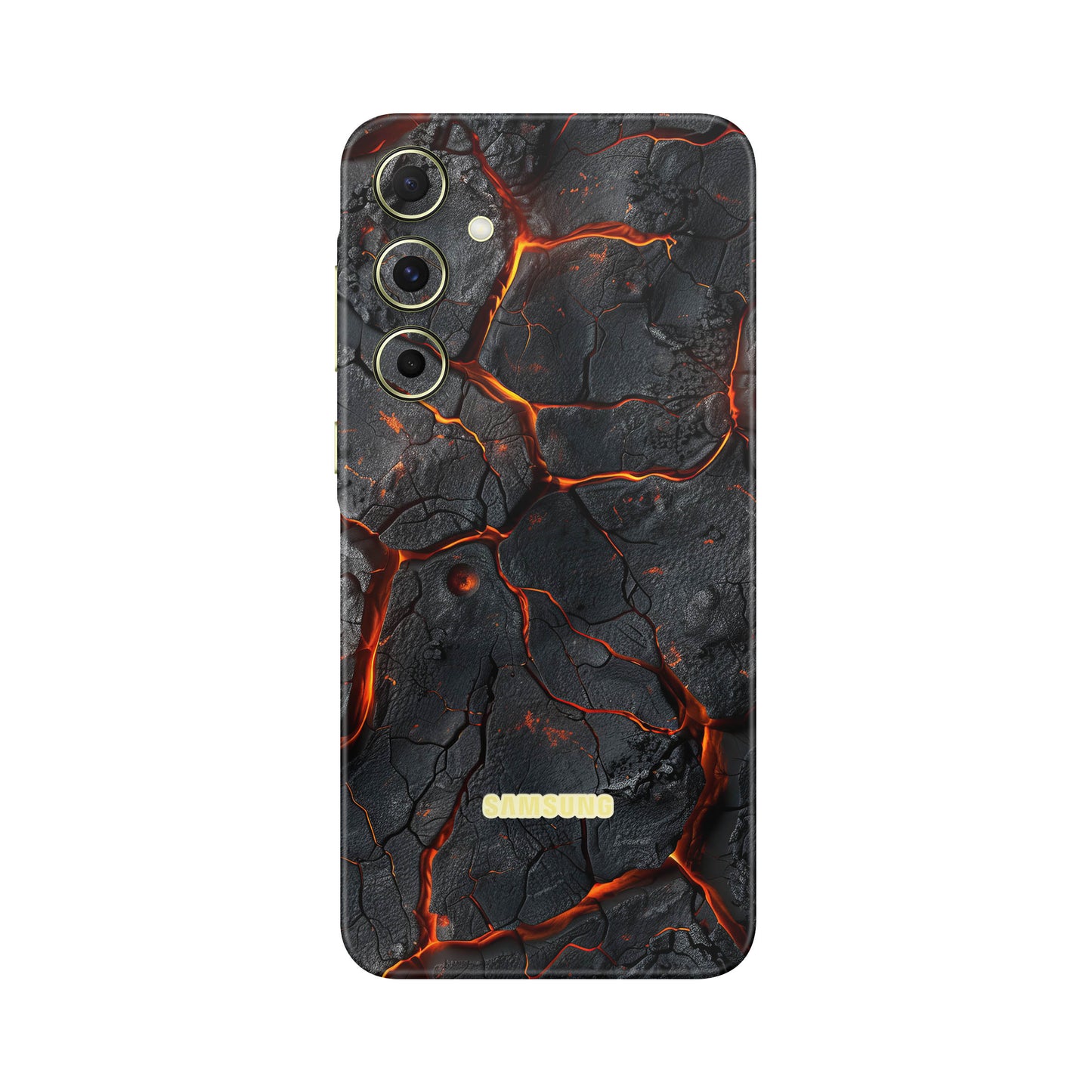 Folie de protectie Samsung Galaxy A15, eSkins Signature, Skin Inferno Crust