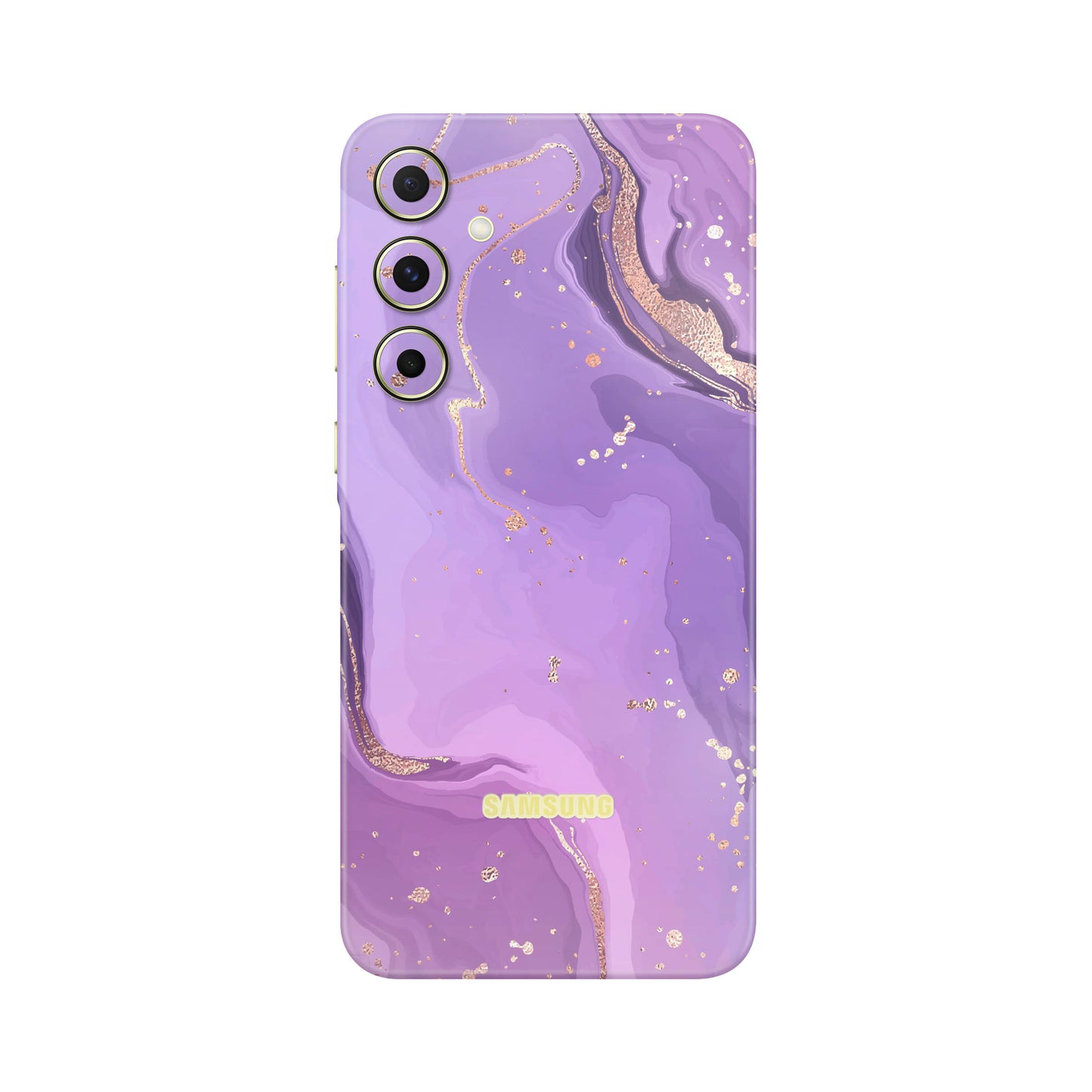 Folie de protectie Samsung Galaxy A15, eSkins Signature, Skin Lavender Swirl