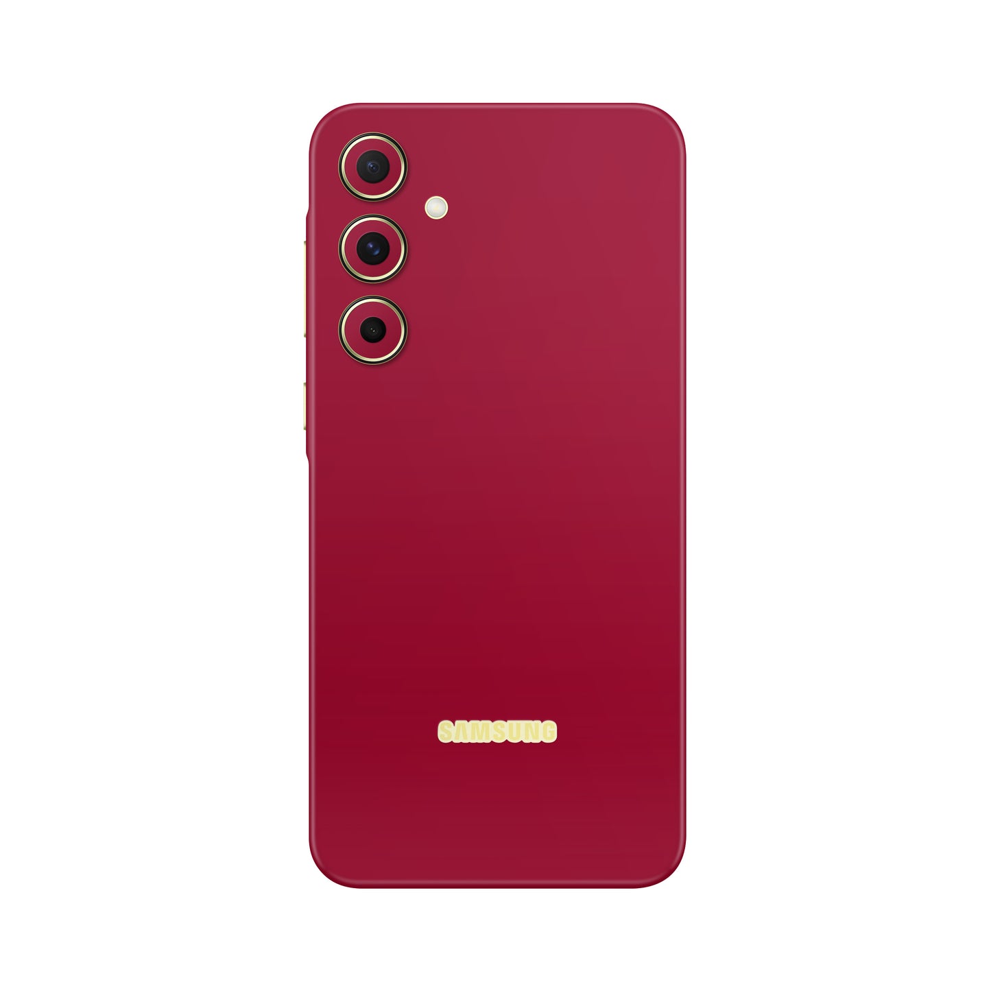 Folie de protectie Samsung Galaxy A15, eSkins Unique, Skin Mat Rosu