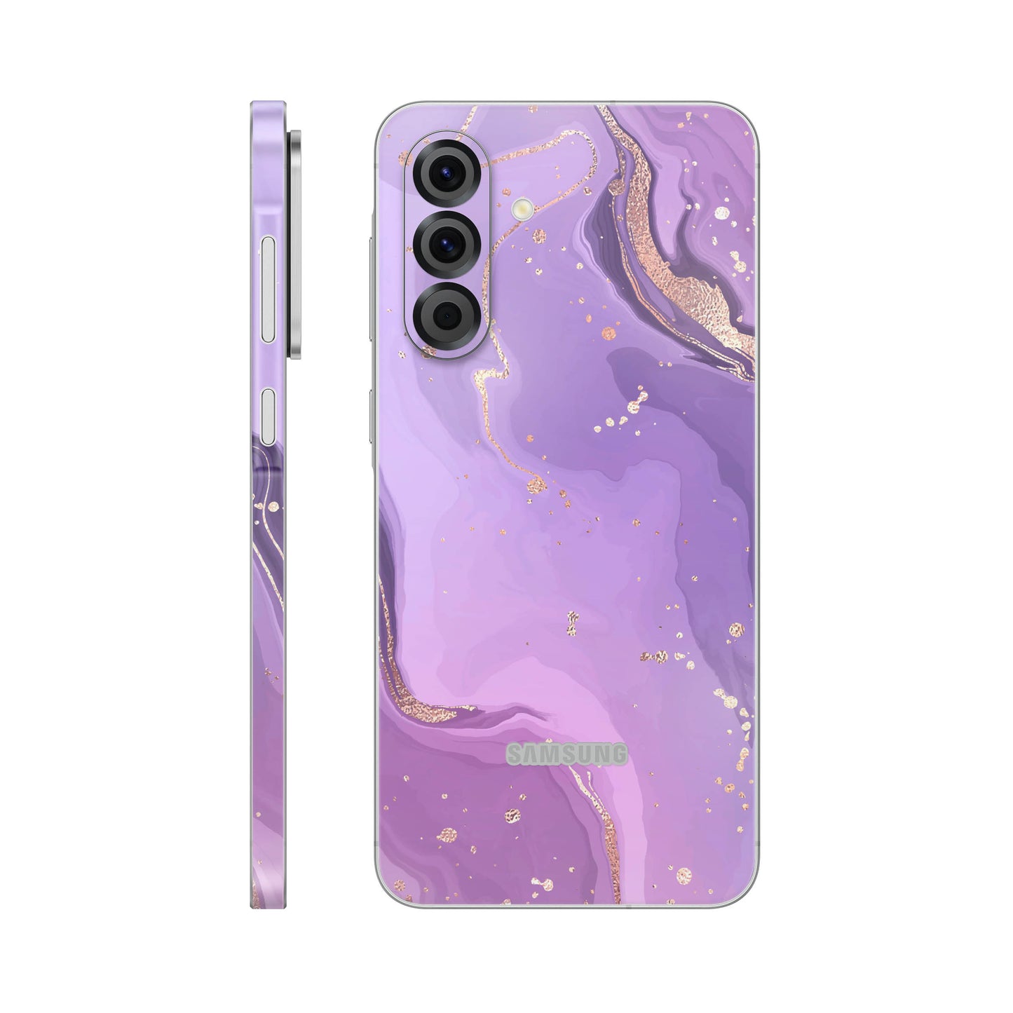 Folie de protectie Samsung Galaxy A26, eSkins Signature, Skin Lavender Swirl