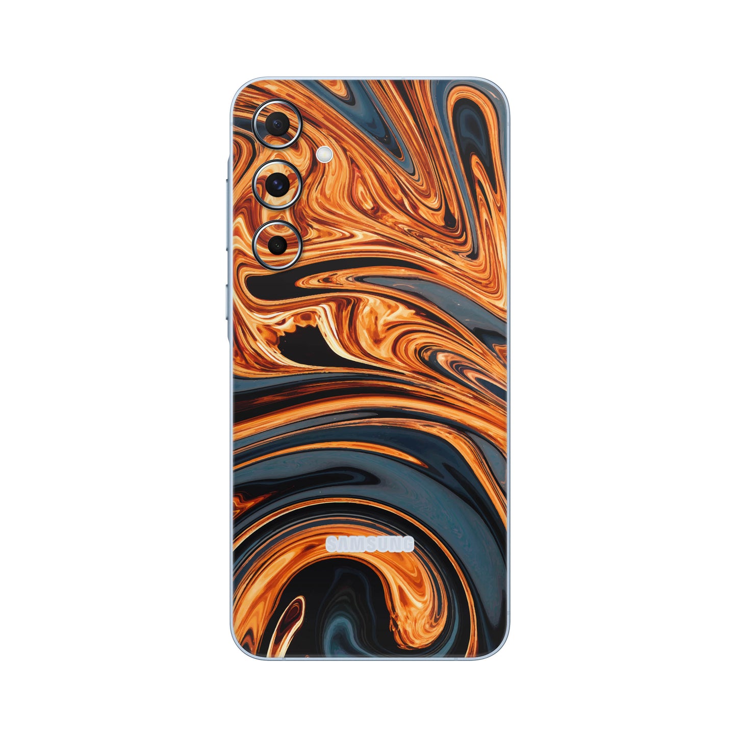 Folie de protectie Samsung Galaxy A35, eSkins Signature, Skin Amber Blaze