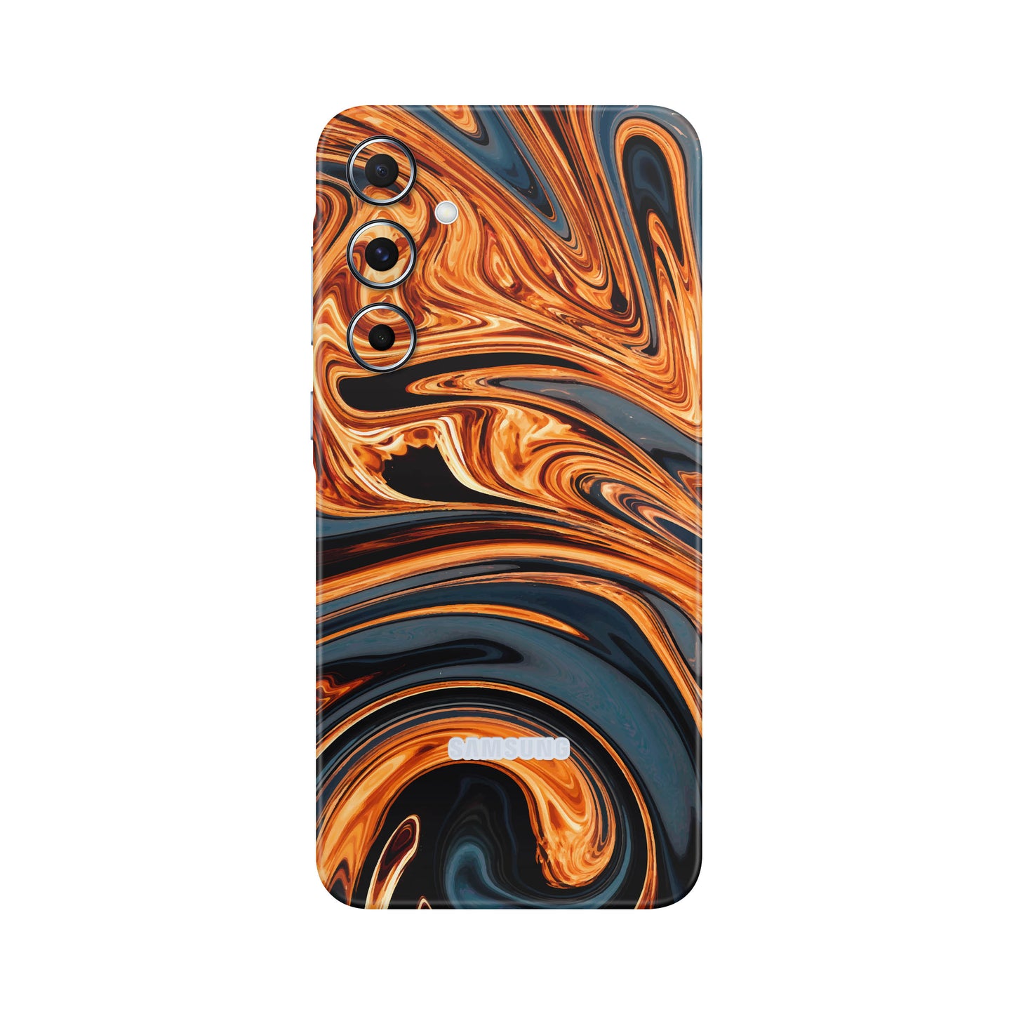Folie de protectie Samsung Galaxy A35, eSkins Signature, Skin Amber Blaze
