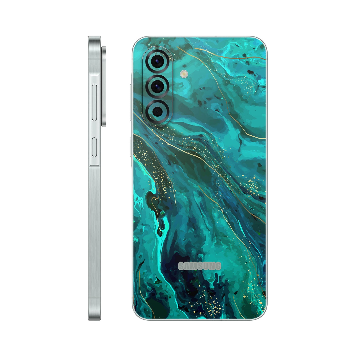 Folie de protectie Samsung Galaxy A36, eSkins Signature, Skin Celestial Lagoon