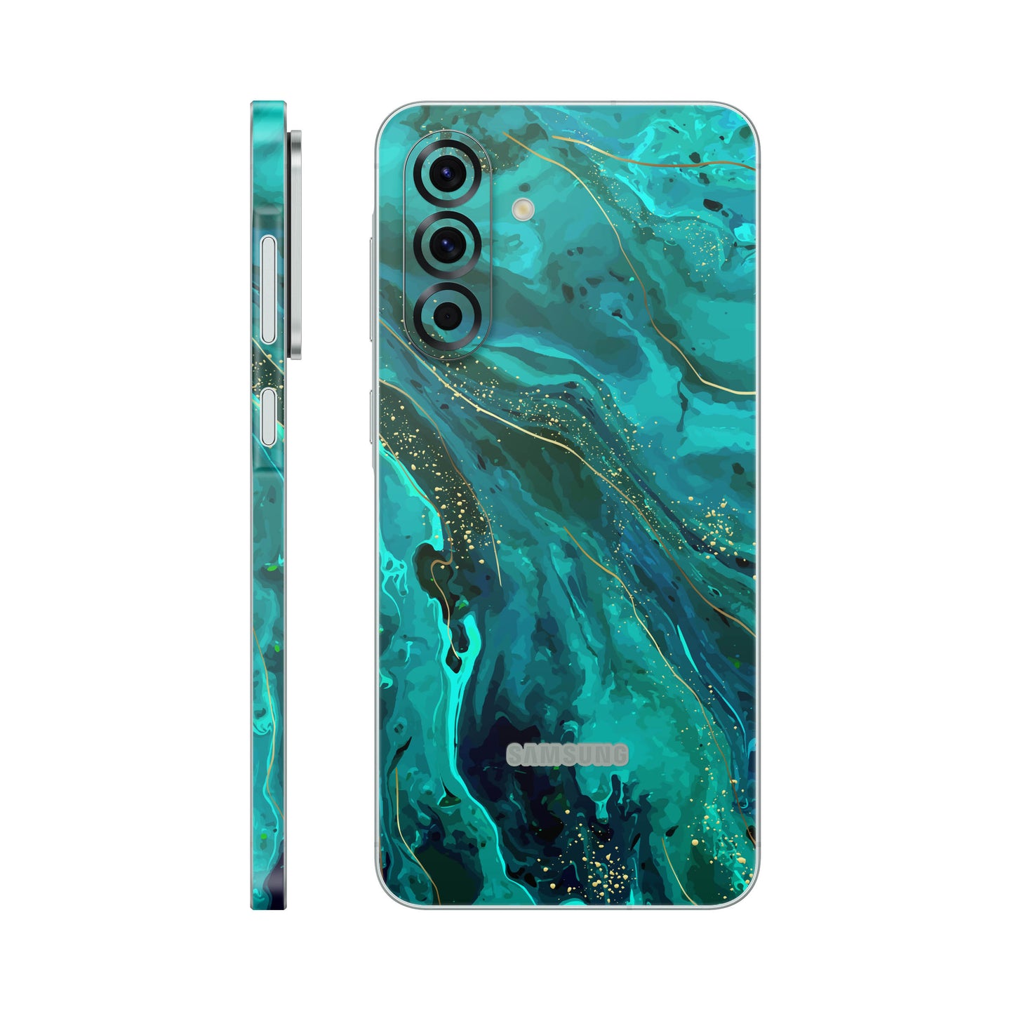Folie de protectie Samsung Galaxy A36, eSkins Signature, Skin Celestial Lagoon
