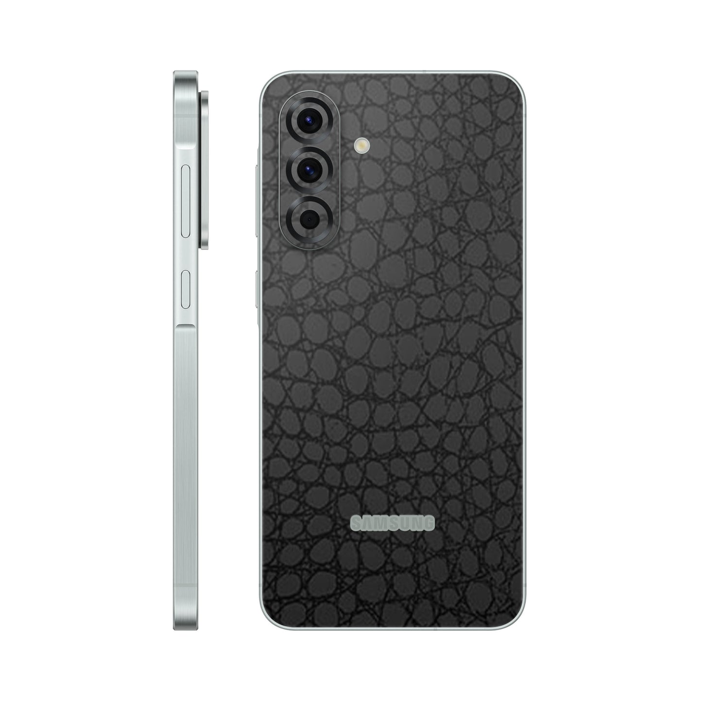 Folie de protectie Samsung Galaxy A36, eSkins Elegans, Skin Croco Negru