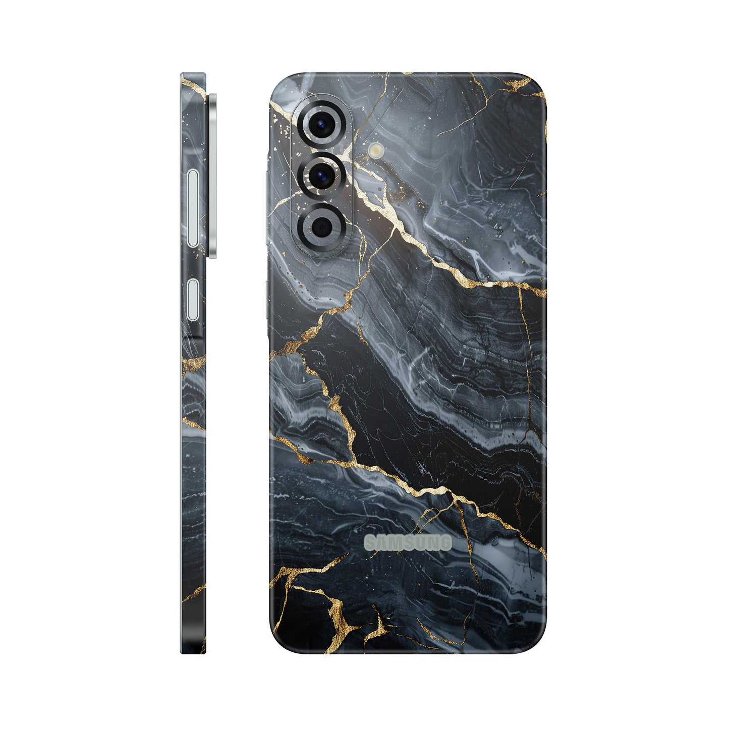 Folie de protectie Samsung Galaxy A36, eSkins Signature, Skin Gilded Abyss