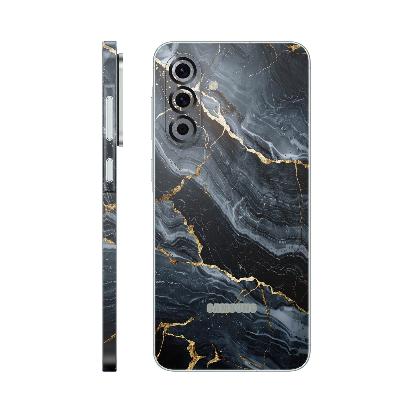 Folie de protectie Samsung Galaxy A36, eSkins Signature, Skin Gilded Abyss