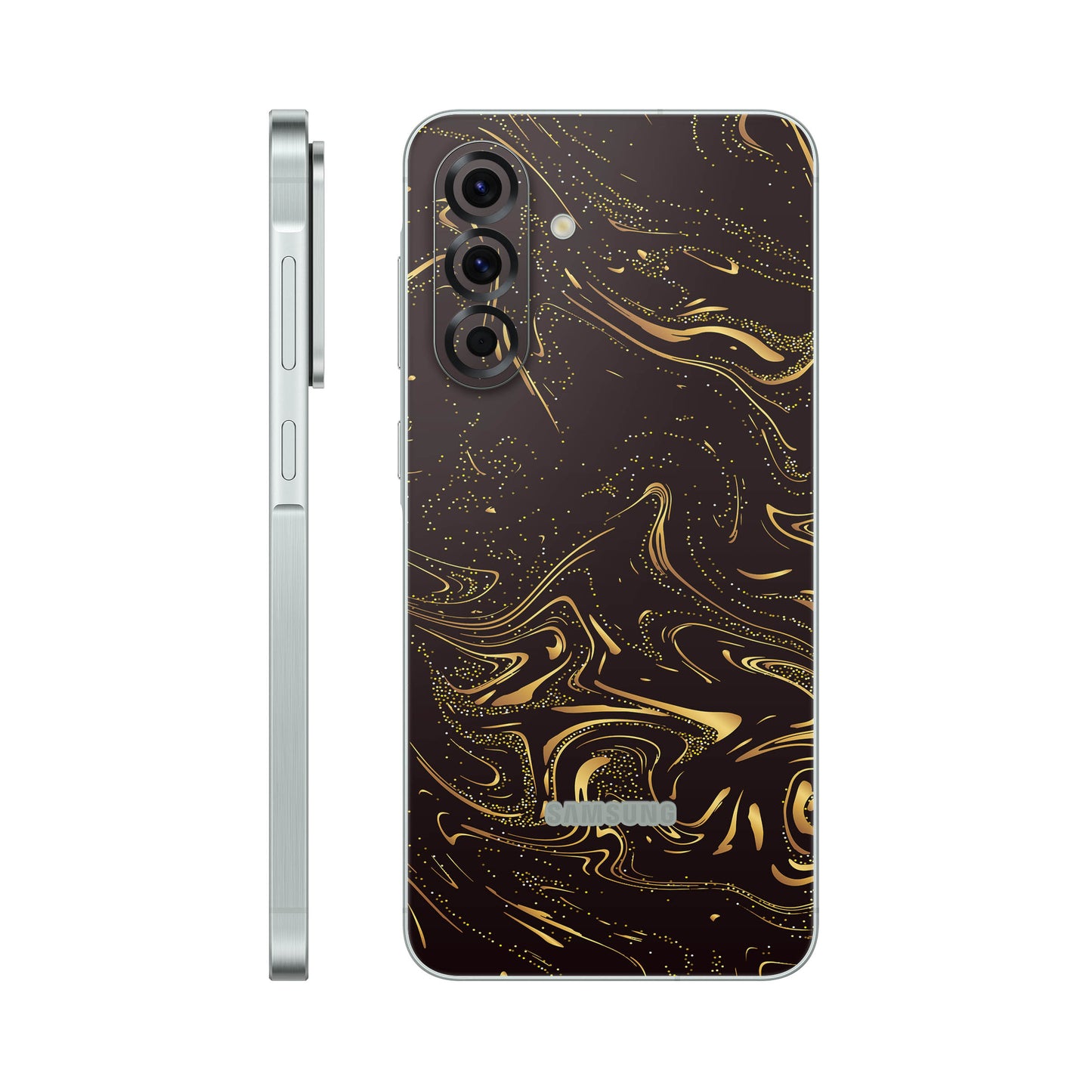Folie de protectie Samsung Galaxy A36, eSkins Signature, Golden Noir