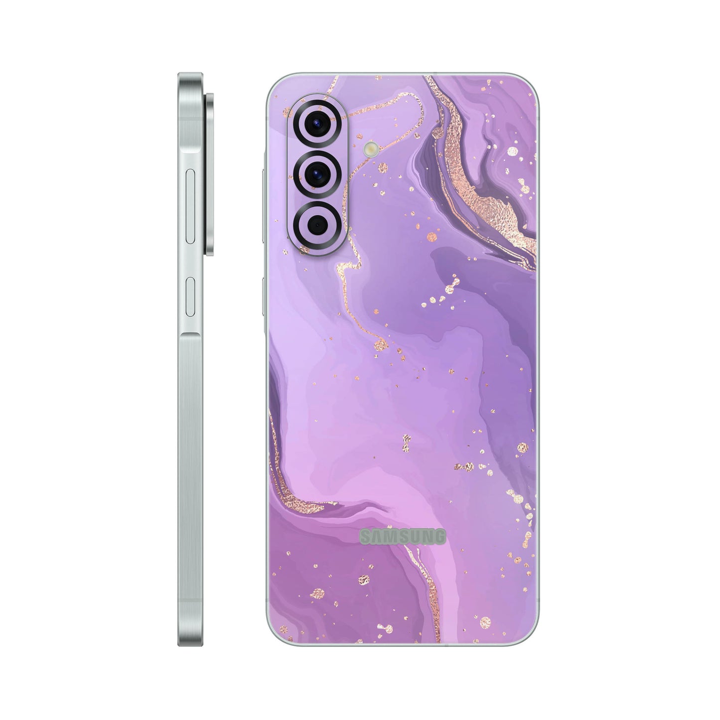 Folie de protectie Samsung Galaxy A36, eSkins Signature, Skin Lavender Swirl