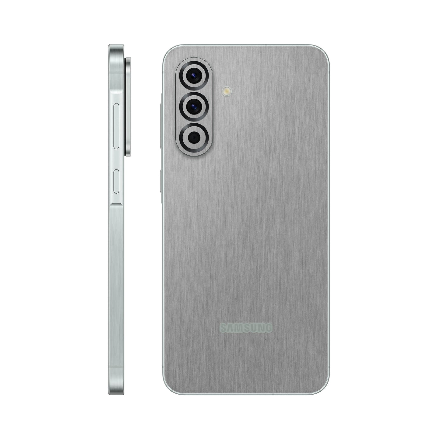 Folie de protectie Samsung Galaxy A36, eSkins Elegans, Skin Metalic Grafit