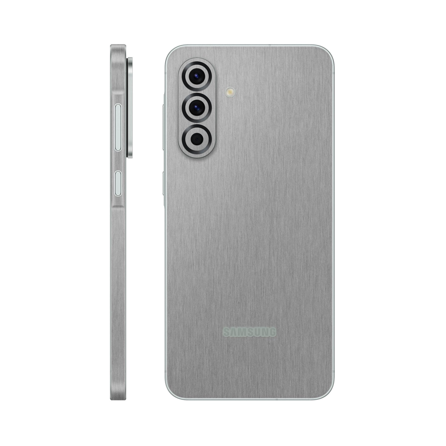 Folie de protectie Samsung Galaxy A36, eSkins Elegans, Skin Metalic Grafit