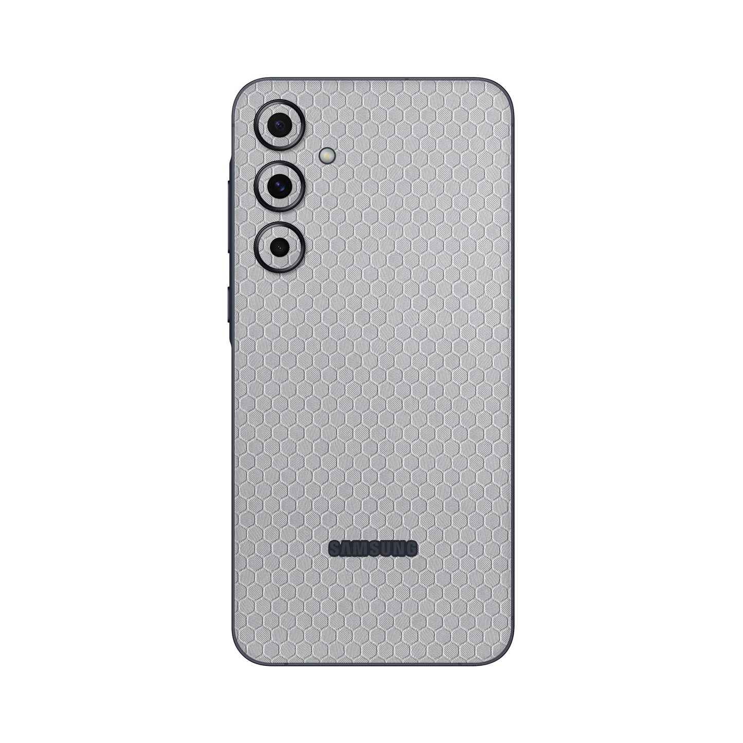Folie de protectie Samsung Galaxy A55, eSkins Elegans, Skin Honeycomb Gri