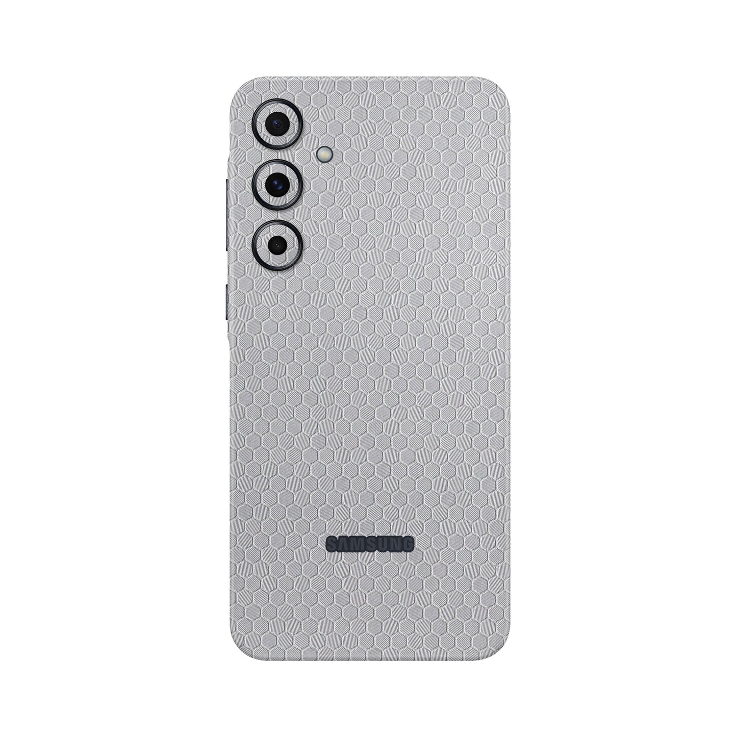 Folie de protectie Samsung Galaxy A55, eSkins Elegans, Skin Honeycomb Gri