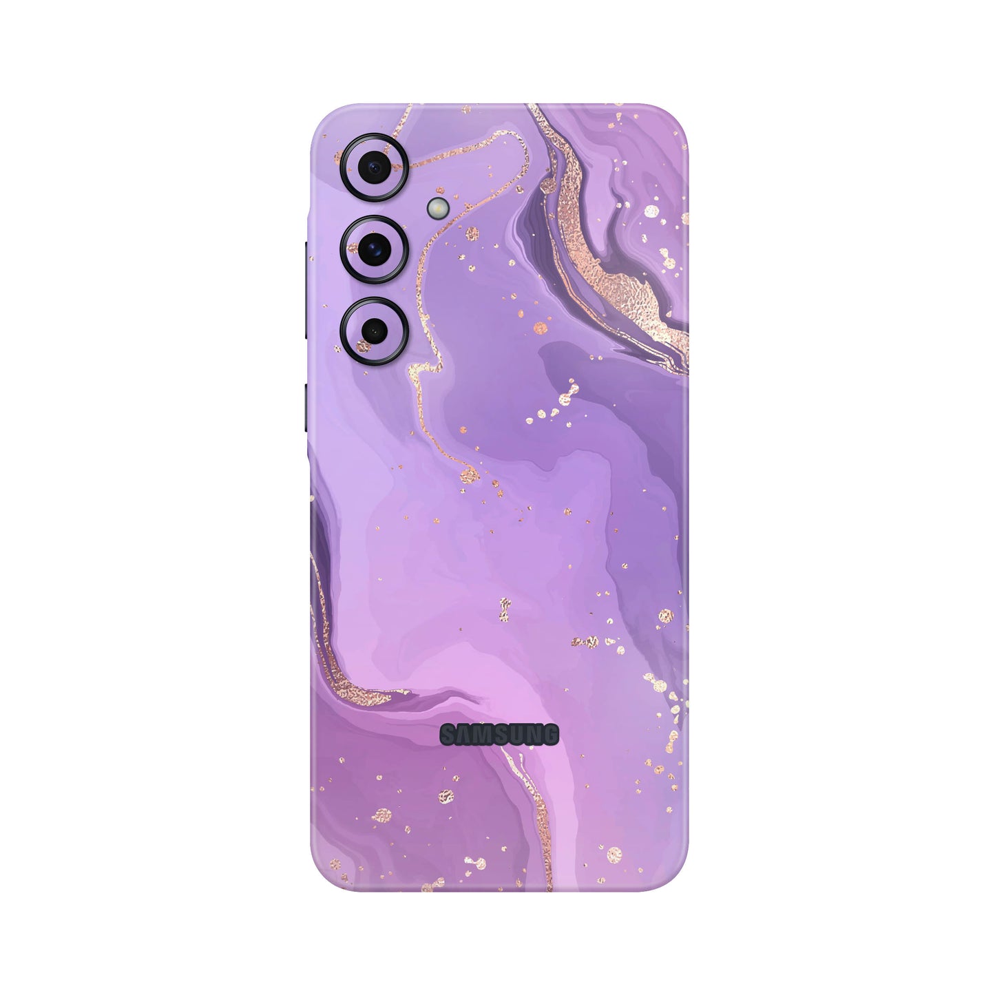 Folie de protectie Samsung Galaxy A55, eSkins Signature, Skin Lavender Swirl