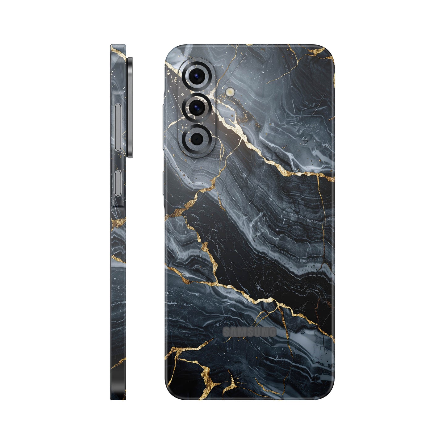 Folie de protectie Samsung Galaxy A56, eSkins Signature, Skin Gilded Abyss