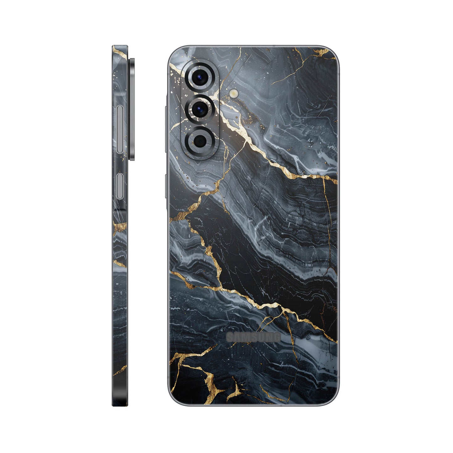 Folie de protectie Samsung Galaxy A56, eSkins Signature, Skin Gilded Abyss