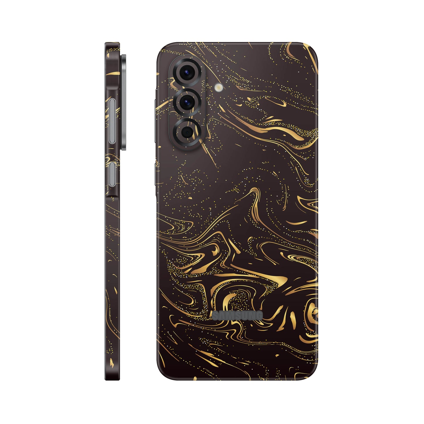 Folie de protectie Samsung Galaxy A56, eSkins Signature, Golden Noir