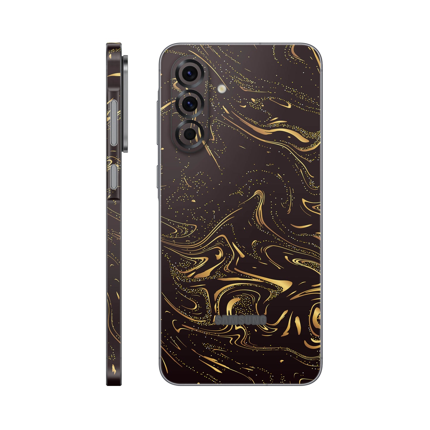 Folie de protectie Samsung Galaxy A56, eSkins Signature, Golden Noir
