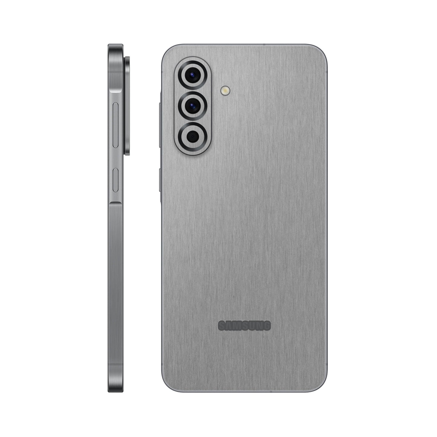 Folie de protectie Samsung Galaxy A56, eSkins Elegans, Skin Metalic Grafit