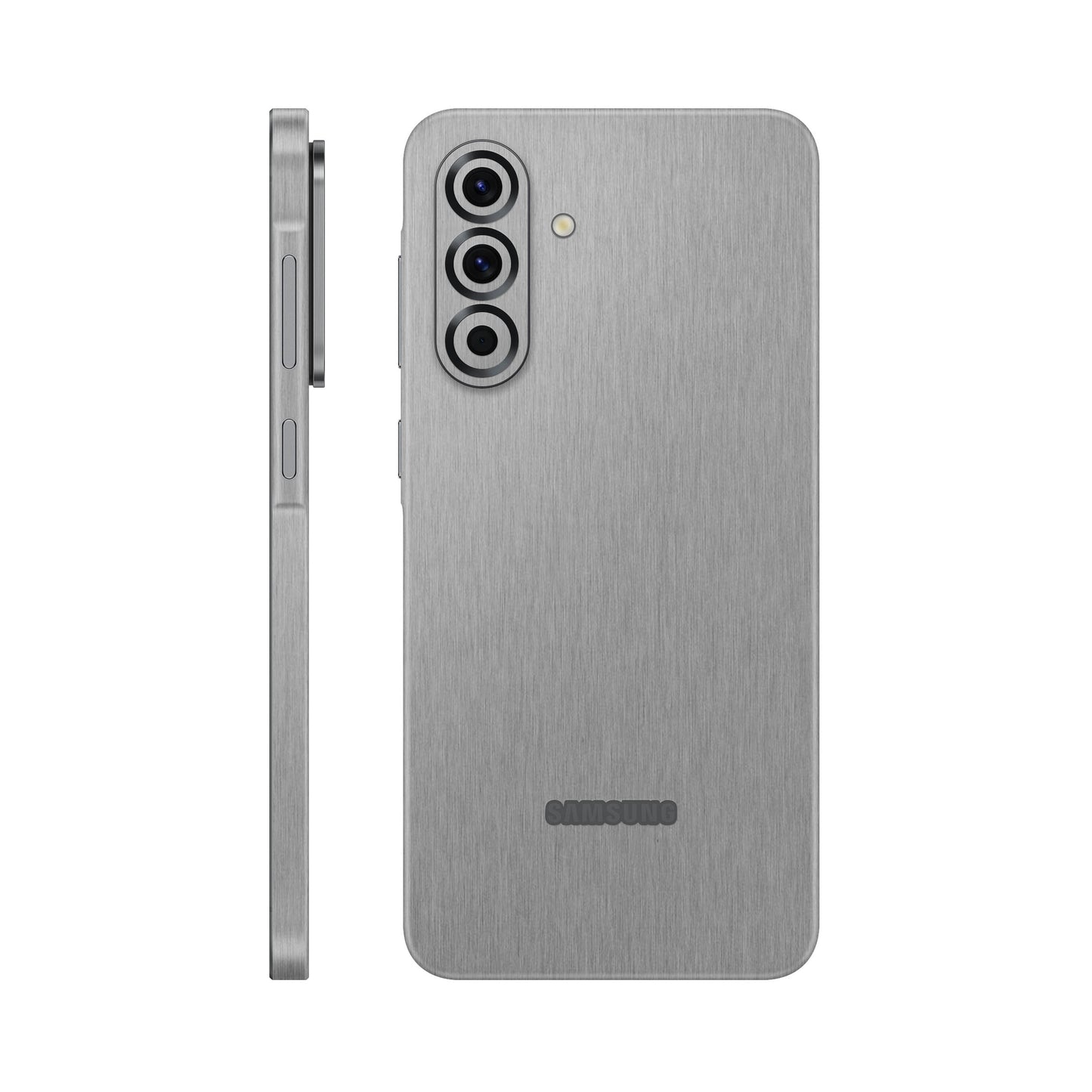 Folie de protectie Samsung Galaxy A56, eSkins Elegans, Skin Metalic Grafit