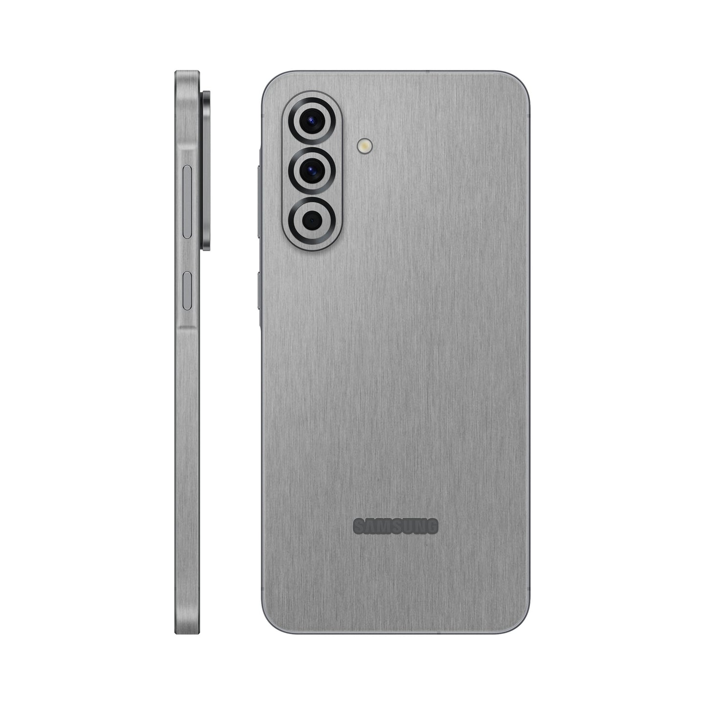 Folie de protectie Samsung Galaxy A56, eSkins Elegans, Skin Metalic Grafit