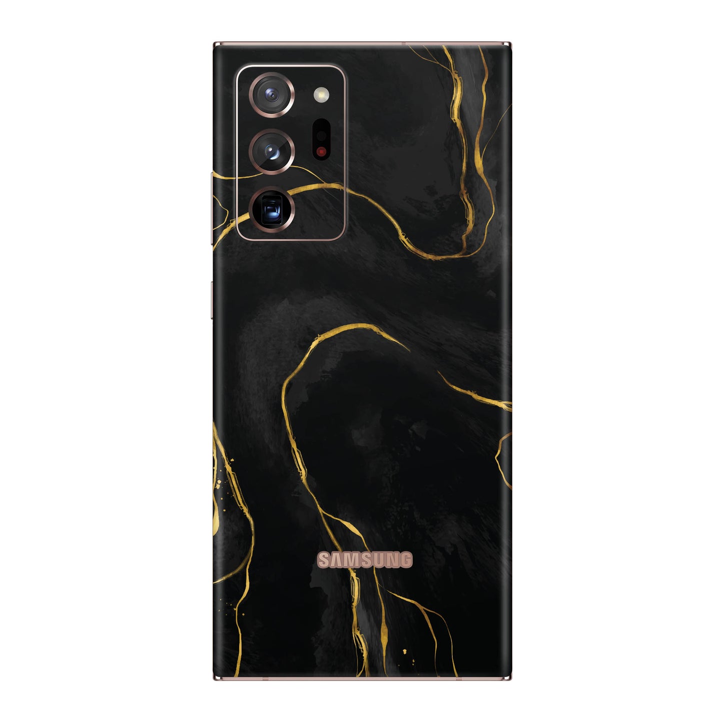Folie de protectie Samsung Galaxy Note 20 Ultra, eSkins Signature, Skin Golden Onyx