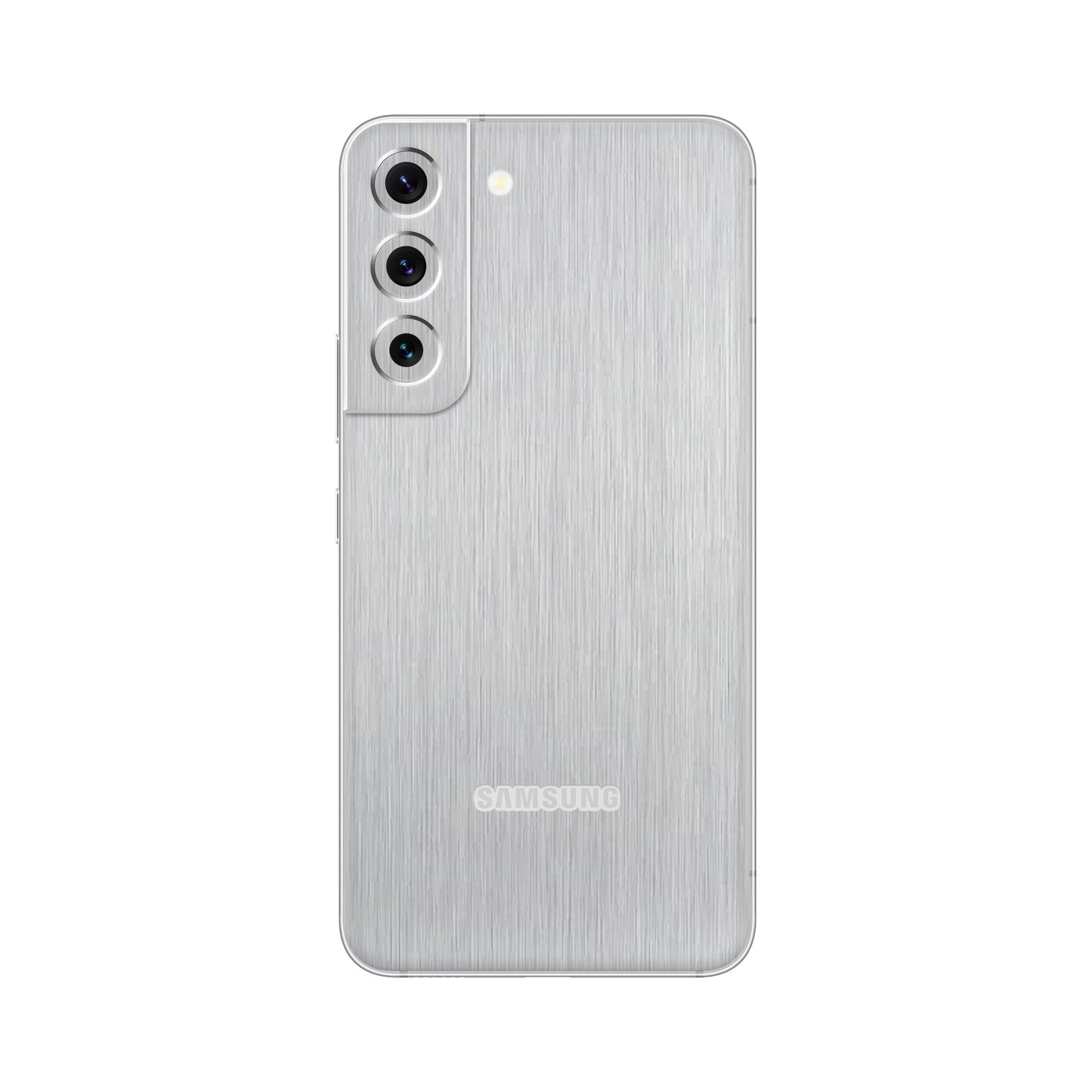Folie de protectie Samsung Galaxy S21, eSkins Elegans, Skin Metalic Gri