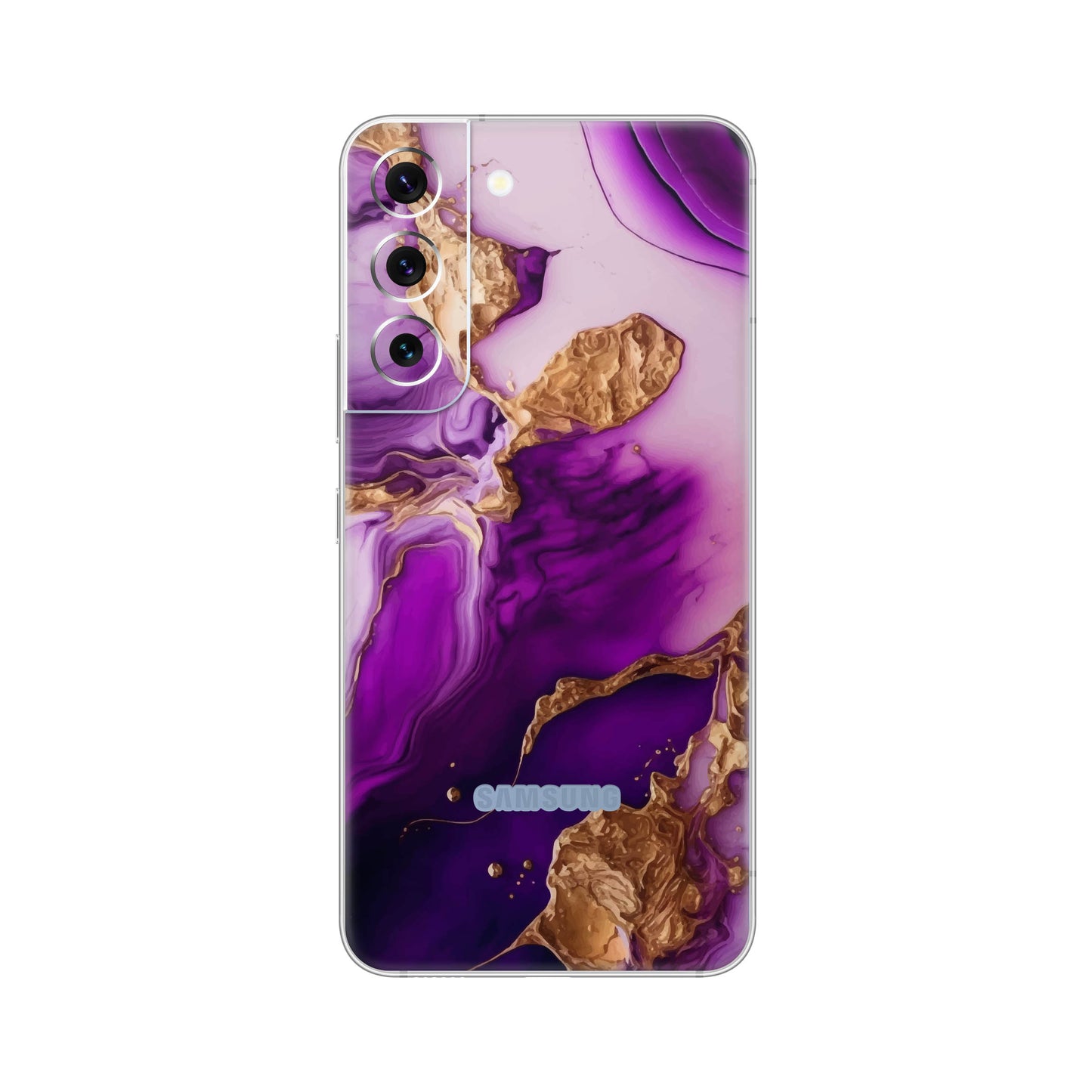 Folie de protectie Samsung Galaxy S22, eSkins Signature, Skin Amethyst Dream