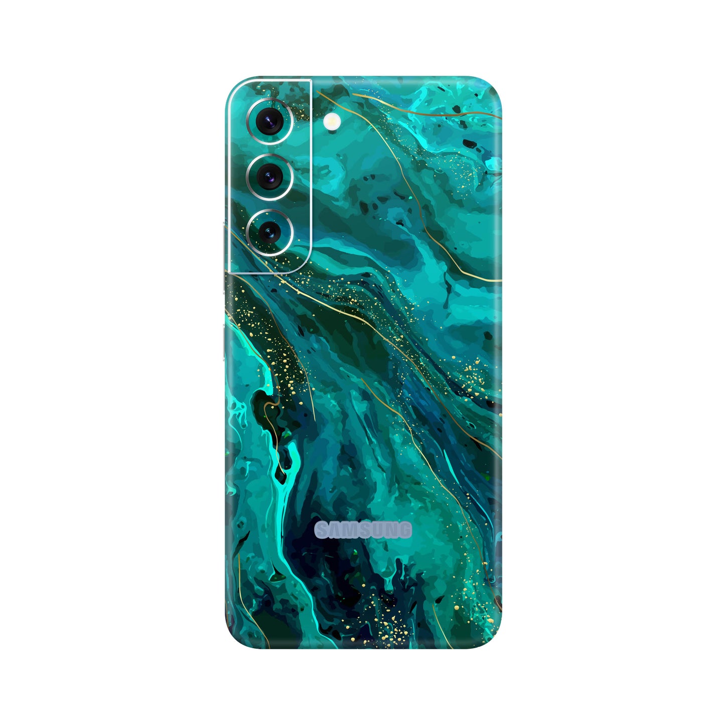 Folie de protectie Samsung Galaxy S22, eSkins Signature, Skin Celestial Lagoon