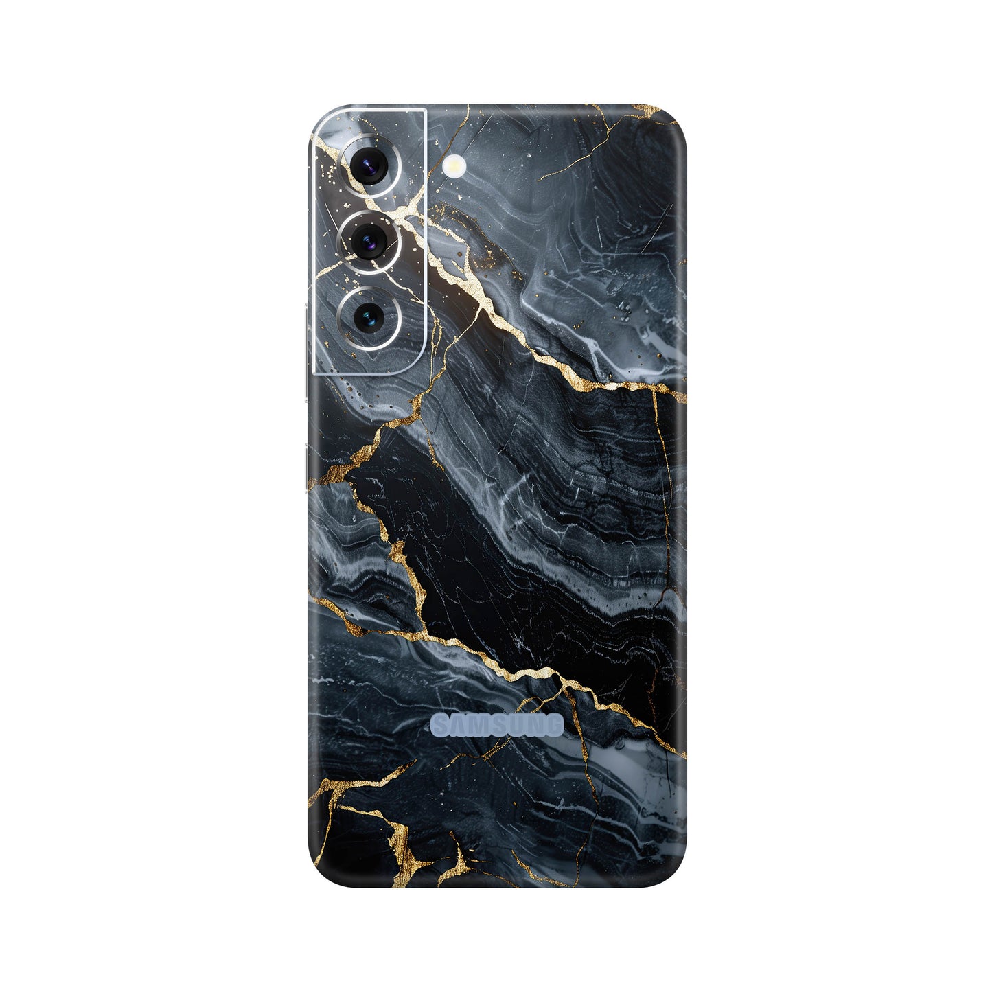Folie de protectie Samsung Galaxy S22, eSkins Signature, Skin Gilded Abyss